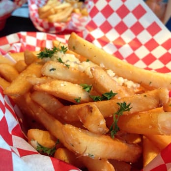 Rockit Char Grill - Garlic fries are a must here - Burgers Near Me - Hayward, California