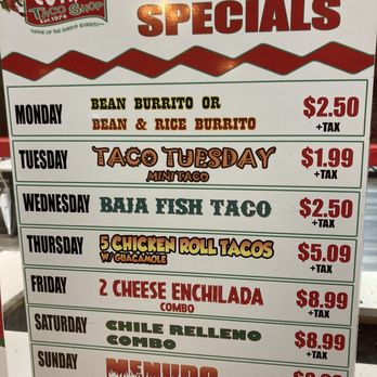 Cotija's Taco Shop - The current daily deals - Mexican Near Me - San Diego, California Cotija's Taco Shop - The current daily deals - Mexican Near Me - San Diego, California