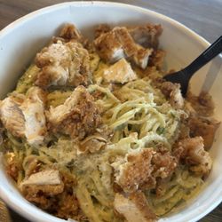 Piada Italian Street Food - Regular Basil Pesto Pasta