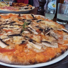 Top notch pizza. Zizzi West End, Glasgow Top notch pizza. Zizzi West End, Glasgow