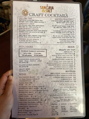 Menu photo 2 Sangria & Salt San Francisco, CA Menu photo 2 Sangria & Salt San Francisco, CA