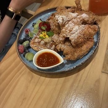 SOHO Modern Japanese - Chicken Croffle Toast - Japanese Near Me - Fremont, California