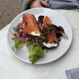Smoked Salmon Tartine Smoked Salmon Tartine
