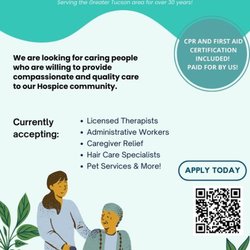 Dependable Health Services - We are looking for caring people who are willing to provide compassionate and quality care to our Hospice community.