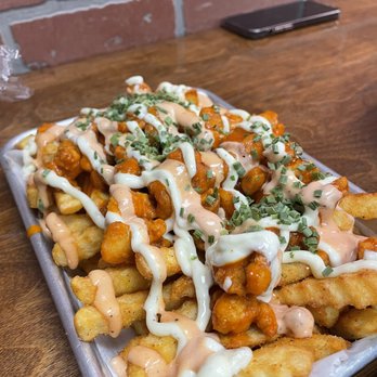 Sauce Wing - buffalo chicken fries so yum - Cheesesteaks Near Me - Duluth, Georgia