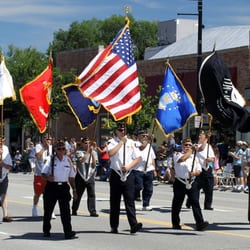 Morton Grove Days - Morton Grove's American Legion Post 134 in the Parade
