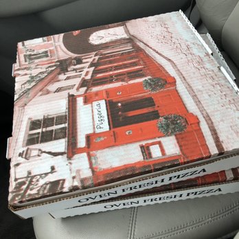 Sofia's Pizzeria - Pizza secured for the long 2 minute drive - Pizza Near Me - San Antonio, Texas