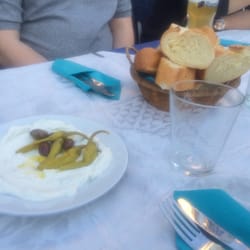 Kriti - Amuse Bouche - bread with Tzitiki