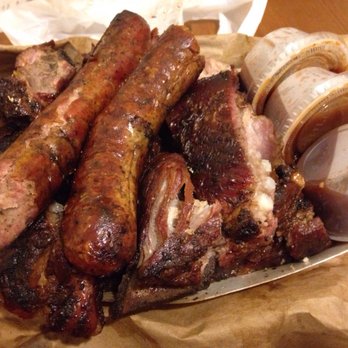 Lem's Bar-B-Q - Large rib tips and hot links combo - Barbeque Near Me - Chicago, Illinois Lem's Bar-B-Q - Large rib tips and hot links combo - Barbeque Near Me - Chicago, Illinois
