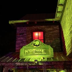 Wicked World Scaregrounds - Entrance to first house