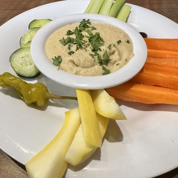 Taziki's Mediterranean Cafe - McCalla - Hummus with veggies - Greek Near Me - Bessemer, Alabama Taziki's Mediterranean Cafe - McCalla - Hummus with veggies - Greek Near Me - Bessemer, Alabama