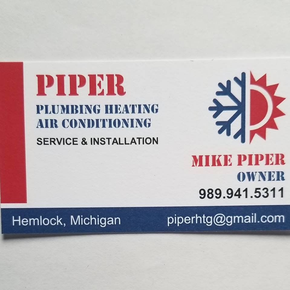Slide of Piper Plumbing Heating & Air Conditioning