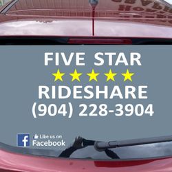 Fivestar Rideshare - Like us on Facebook