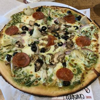 MOD Pizza - Gluten free crust with choice of my own preference for toppings - Fast Food Near Me - Westminster, Colorado