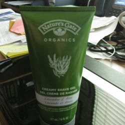 Nature's Gate Herbal Cosmetics - The magic gel....the best thing I have ever used for shaving.  EVER!
