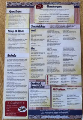Menu photo 3 Red Kettle Idyllwild, CA