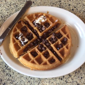 Esquire Diner - Chocolate chip waffle - Diners Near Me - Ozone Park, New York