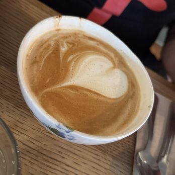 La Note - Dad's oat milk latte - French Near Me - Berkeley, California