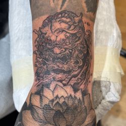 White Tiger Tattoo - Tattoo by Stephen