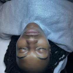 After cleansing and toner