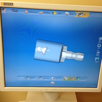 Main Street Dental - Dr. Adler used this computer to design a custom filling which would feet my teeth perfectly. - General Dentistry Near Me - Millis, Massachusetts Main Street Dental - Dr. Adler used this computer to design a custom filling which would feet my teeth perfectly. - General Dentistry Near Me - Millis, Massachusetts