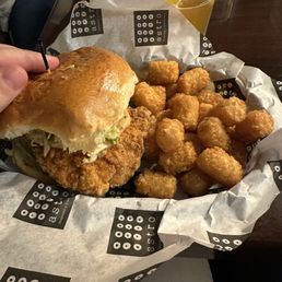 The Asteroid Chicken Sandwich The Asteroid Chicken Sandwich