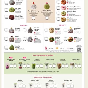 I'm donut ? - Menu - Donuts Near Me - New York, New York