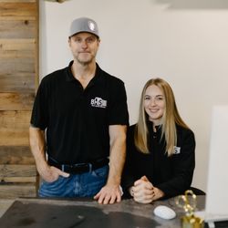 Best Homes Storage - Owner Monte Bischoff and manager Hailey Bischoff
