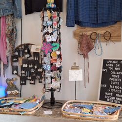 Sew AVL - Patch assortment & pricing board