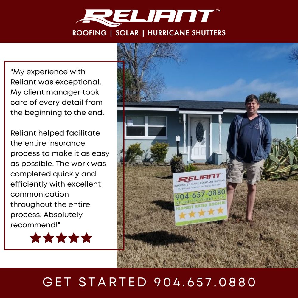 Slide of Reliant Roofing And Solar