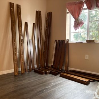 Side Hands Pro - Three Level Bunk Bed Before - Handyman Near Me Side Hands Pro - Three Level Bunk Bed Before - Handyman Near Me