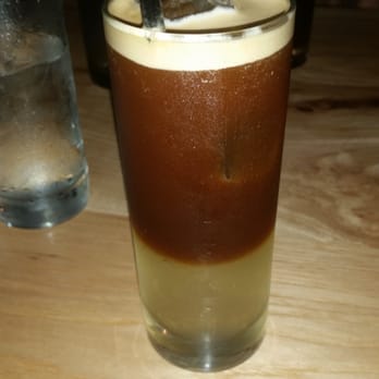 Bittersweet - daydrinker! (chilled espresso, bourbon, grapefruit bitters, & ginger beer) - Coffee & Tea Near Me - Raleigh, North Carolina Bittersweet - daydrinker! (chilled espresso, bourbon, grapefruit bitters, & ginger beer) - Coffee & Tea Near Me - Raleigh, North Carolina