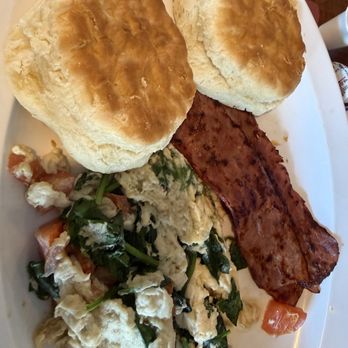 Beach Pub - Egg white omelet not good but biscuit was amazing. - American Near Me - Virginia Beach, Virginia