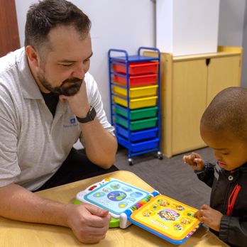 Behavior Frontiers Autism Center - A Behavior Frontiers behavior analyst works 1:1 with a child at our Riverside ABA clinic. - Behavior Analysts Near Me - Riverside, California Behavior Frontiers Autism Center - A Behavior Frontiers behavior analyst works 1:1 with a child at our Riverside ABA clinic. - Behavior Analysts Near Me - Riverside, California