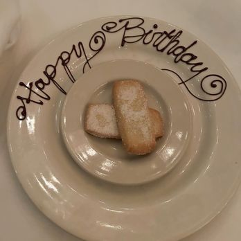 Bottega Italian Restaurant - Didn't order dessert but they still brought me out a little treat - Italian Near Me - Birmingham, Alabama