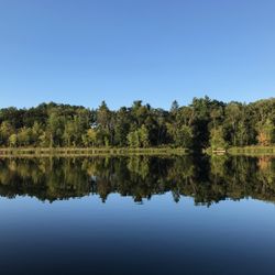 Seven Ponds Nature Center - Reflection on Treetop Pond