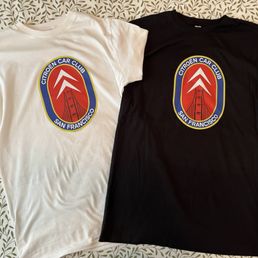 Screen-printed t-shirts