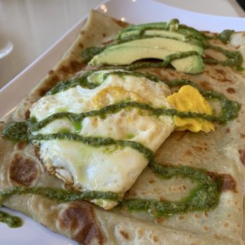 Blvd Coffee - Turkey, cheese, and avocado crepe with pesto - Coffee & Tea Near Me - San Jose, California