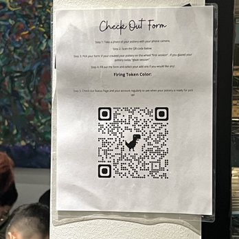 Smashed Clay + Studio - Check procedure is here. You add glaze and color if you want it. - Art Classes Near Me - Houston, Texas