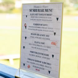 Michi's Catering - Live Station, handrolls