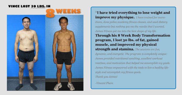 James Fitness Body Transformation Trainer Logo
