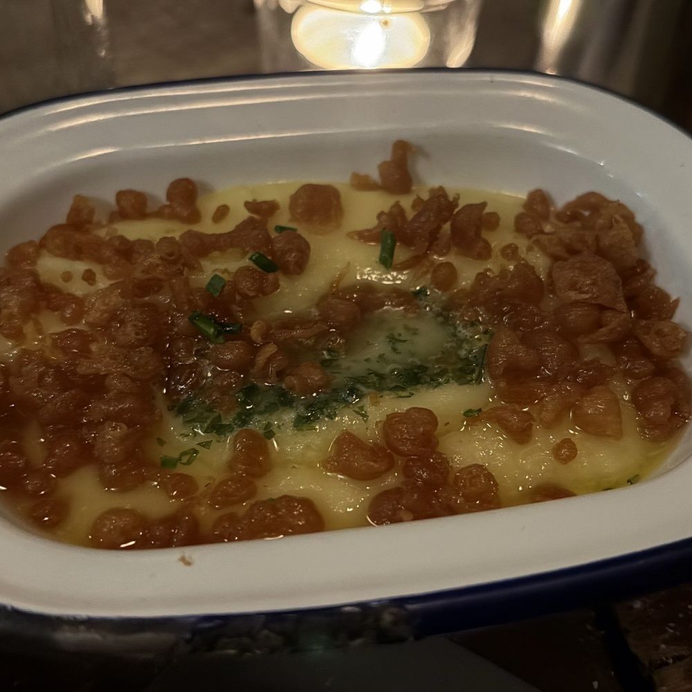 Flat Iron - Mash potatoes with bone marrow crispy butter - Steakhouses Near Me - Covent Garden, XGL