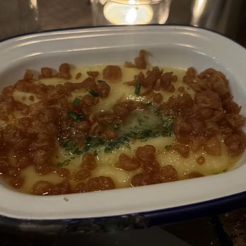 Flat Iron - Mash potatoes with bone marrow crispy butter - Steakhouses Near Me - Covent Garden, XGL