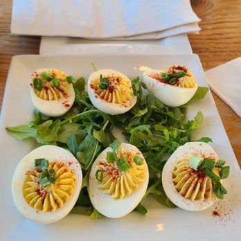 Aperitif - Devilish eggs - traditional southern-style, super tasty! - Desserts Near Me - Durham, North Carolina