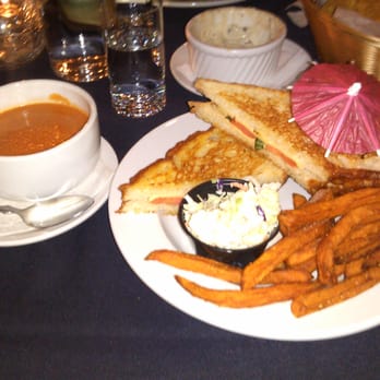The Lockview - Number 7, with side of sweet potato fries and tomato soup - American Near Me - Akron, Ohio The Lockview - Number 7, with side of sweet potato fries and tomato soup - American Near Me - Akron, Ohio