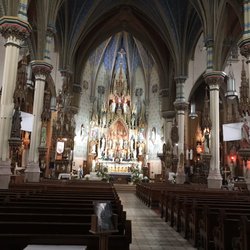 Saint Michael the Archangel Roman Catholic Church - Look up.
