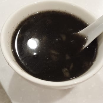 Jun Yuan - Black Sesame Soup with Water chestnut （馬蹄芝麻糊) - Hot Pot Near Me - Vancouver, British Columbia