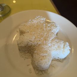Cute serving of rice. The lady that has helped us both times is super nice. Cute serving of rice. The lady that has helped us both times is super nice.