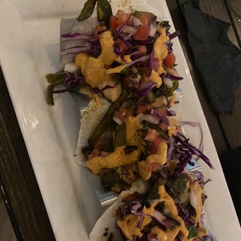 Perla - Salmon jicama tacos - Tapas/Small Plates Near Me - Santa Ana, California Perla - Salmon jicama tacos - Tapas/Small Plates Near Me - Santa Ana, California