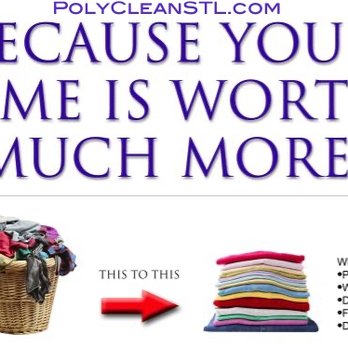 Poly Clean Wash Me - Schedule a pick-up --- https://www.polycleanstl.com/promo/ - Laundry Services Near Me - Overland, Missouri